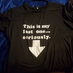 Funny Maternity shirt Size XL